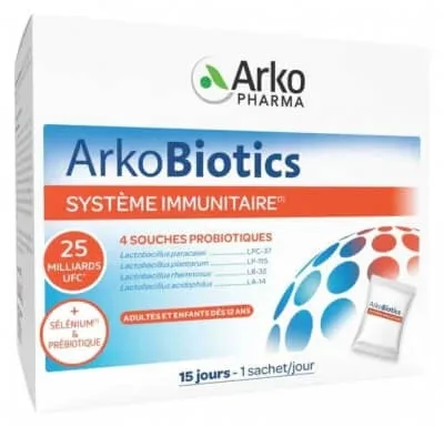 Arkopharma ArkoBiotics Sistemul imunitar 15 plicuri — preț și oferte