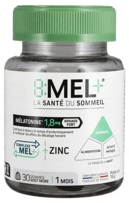 8Mel+ Melatonină 1,8 mg 30 de jeleuri — preț și oferte