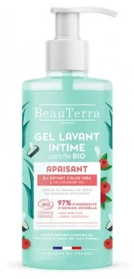BeauTerra Gel intim calmant organic 500 ml — preț și oferte