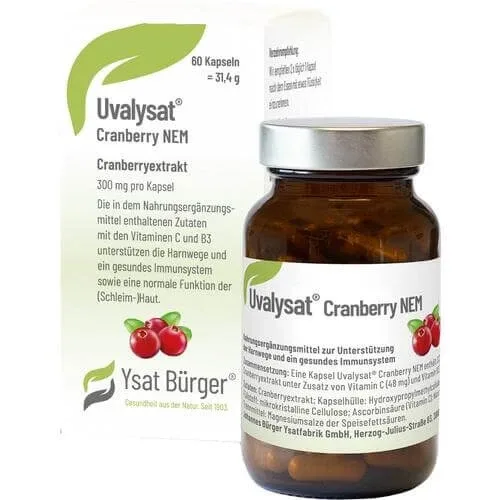 UVALYSAT Cranberry NEM Capsule 60 Capsule — preț și oferte
