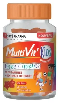 Forté Pharma MultiVit'Kids 60 jeleuri — preț și oferte