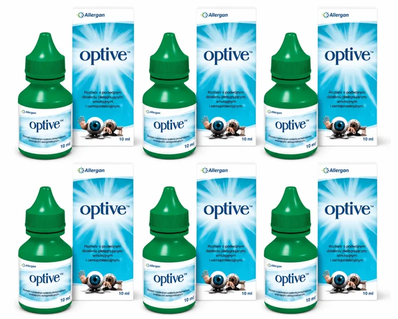 Picături Optive 6x10 ml Allergan — preț și oferte