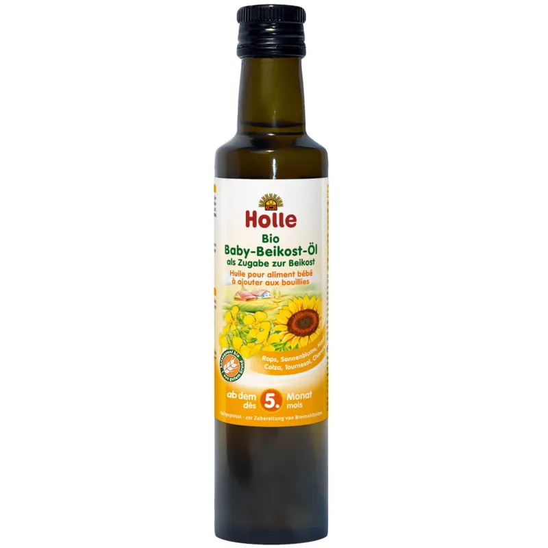 Holle Bio Baby Oil după 5 luni, 250 ml — preț și oferte