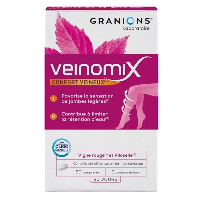 Granions Veinomix 60 comprimate — preț și oferte