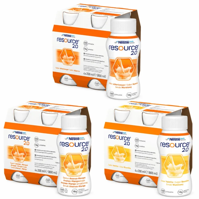 Resource 2.0, aromă mix 12x200 ml NESTLE — preț și oferte