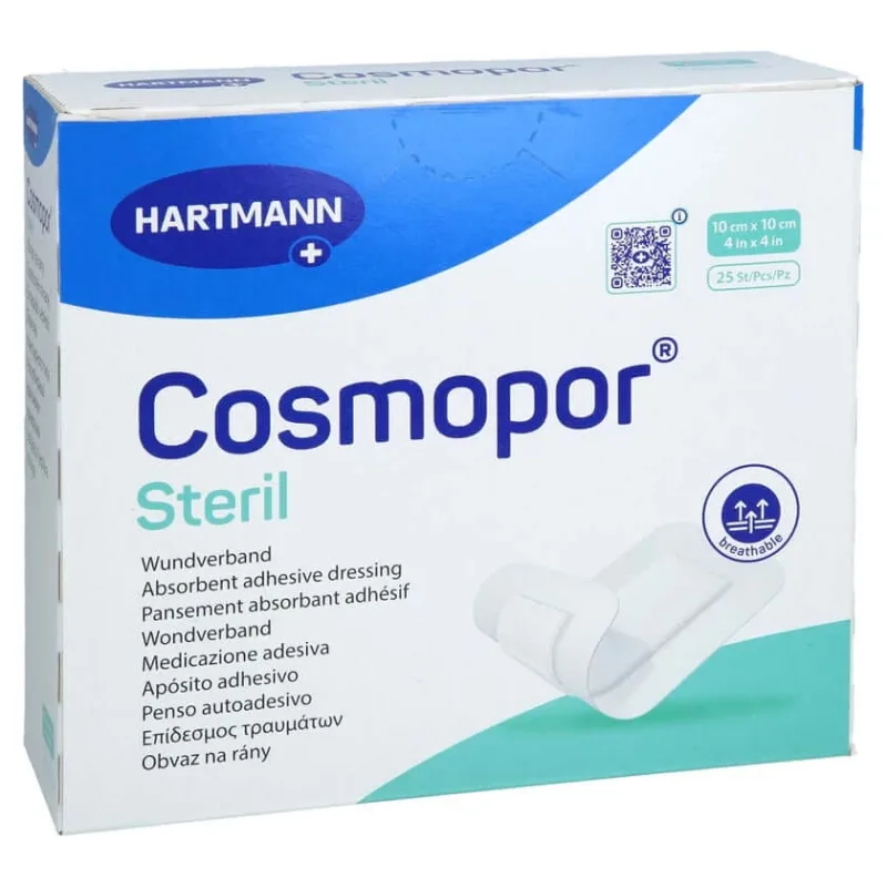 Pansament steril Cosmopor 10 x 10 cm, 25 buc. — preț și oferte