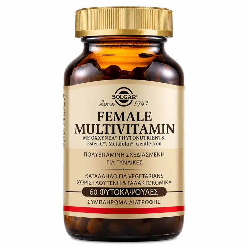 Solgar Female Multivitamin 60 capsule vegetale — preț și oferte