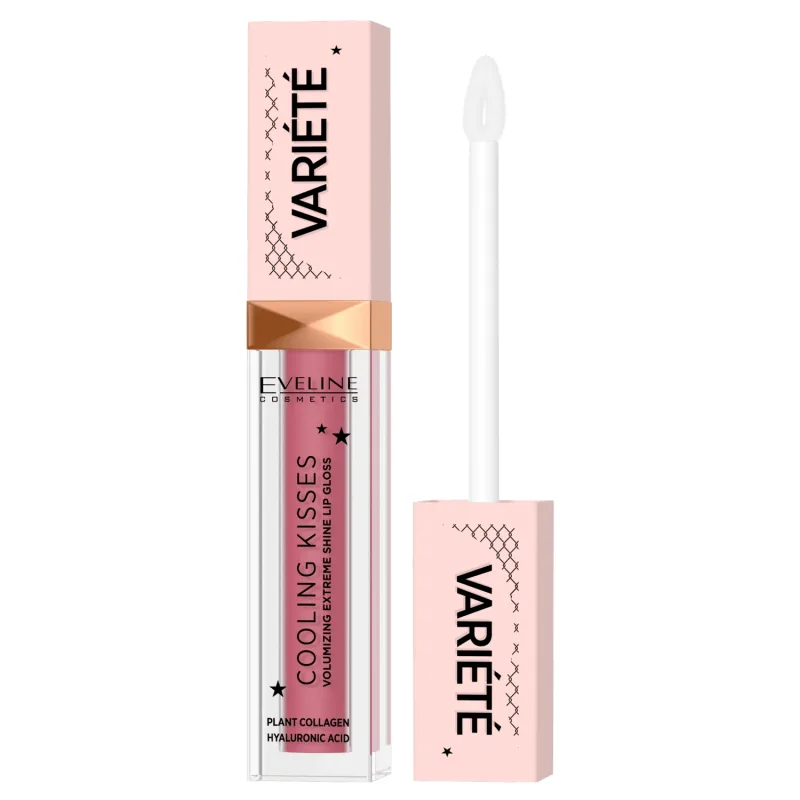 Eveline Cosmetics Variete Cooling Kiss, luciu de buze volumizant cu efect de răcire, nr. 05, 6,8 ml — preț și oferte