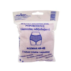 Horizon, chiloți postpartum, plasă, respirabil, mărimea 44-46, 2 bucăți