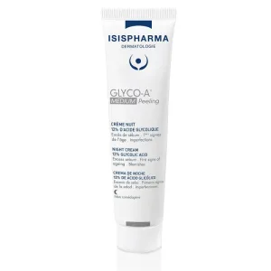Isispharma Glyco-A 12% acid glicolic peeling crema de noapte MEDIUM 30ml