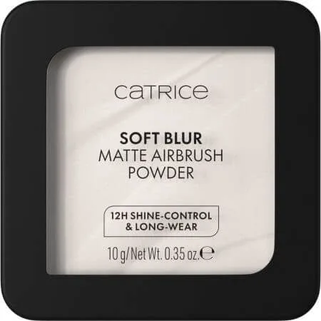 Pudra compacta 001N, Soft Blur Matte Airbrush Powder, 10g, Catrice — preț și oferte