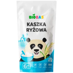 BioBas Bio terci de orez, fără zahăr adăugat, de la 6 luni, 200 g