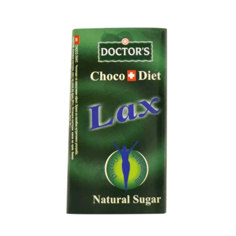 Tableta de ciocolata cu efect laxativ Choco Diet Lax, 23 g, Doctor's Doctor's Formula — preț și oferte