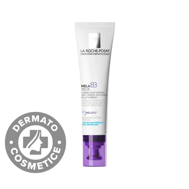 Crema de ochi pentru corectarea intensiva a cearcanelor si a liniilor fine Mela B3, 15ml, La Roche-Posay — preț și oferte