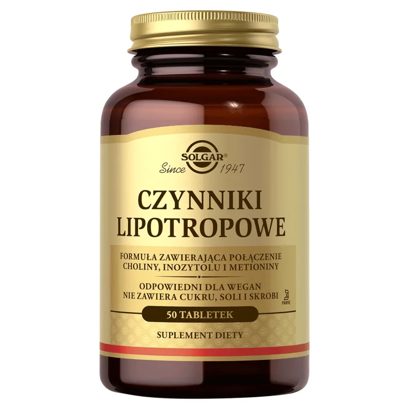 Solgar Lipotropic Factors 50 comprimate — preț și oferte