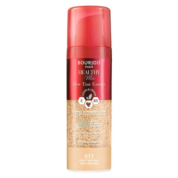 Crema coloranta Healthy mix glow tint essence 17 light neutral, 30ml, Bourjois — preț și oferte