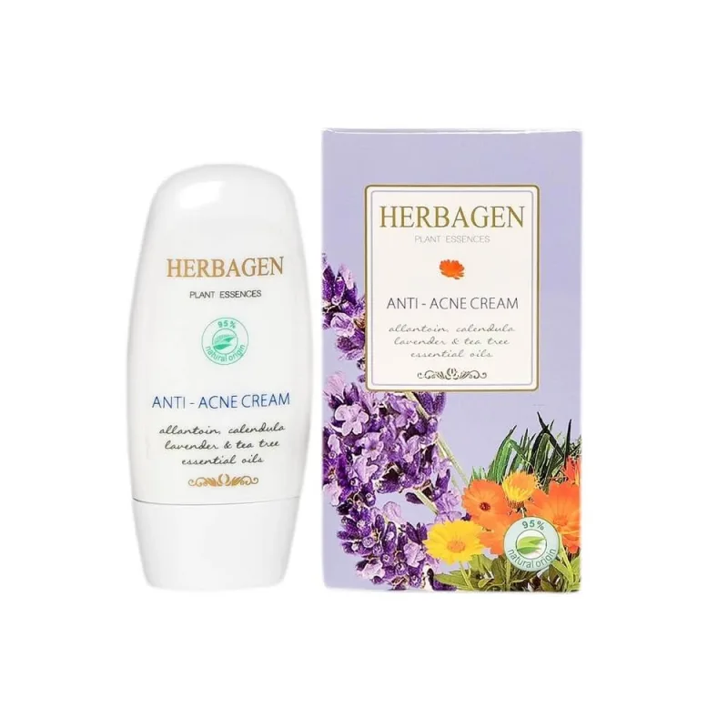Crema anti-acnee, 50 g, Herbagen — preț și oferte