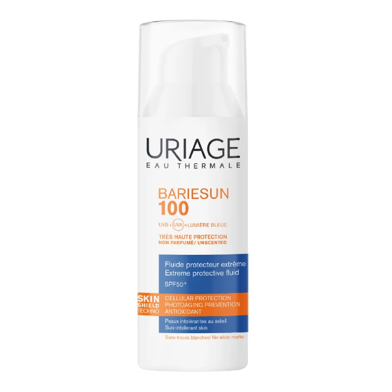 Fluid protectie extrema Bariesun 100 SPF50+, 50 ml, Uriage — preț și oferte