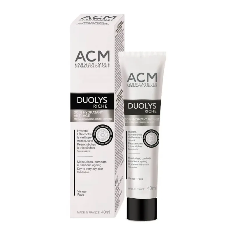 Cremă hidratantă anti-îmbătrânire Duolys Riche, 40 ml, Acm ACM LABORATOIRE — preț și oferte