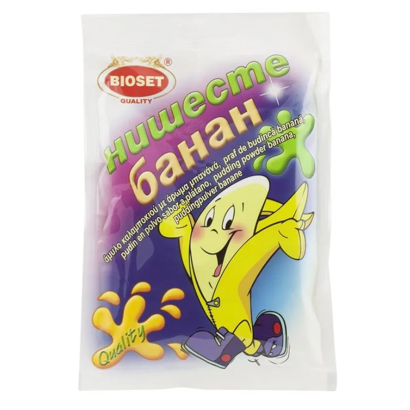 Budinca Banane, Bioset | 1 plic x 60 g BIOSET INFINITY — preț și oferte