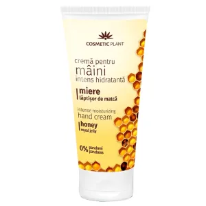 Cremă intens hidratanta pentru mâini cu miere și lăpțișor de matcă, 100 ml, Cosmetic Plant
