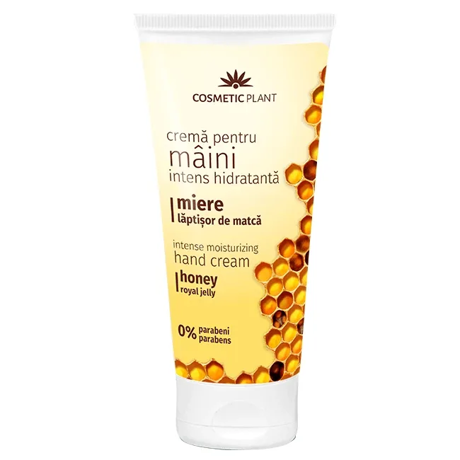 Cremă intens hidratanta pentru mâini cu miere și lăpțișor de matcă, 100 ml, Cosmetic Plant — preț și oferte