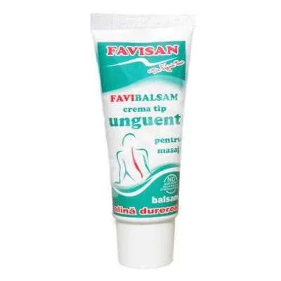 Cremă tip unguent pentru masaj, Favibalm, 40 ml, Favisan — preț și oferte