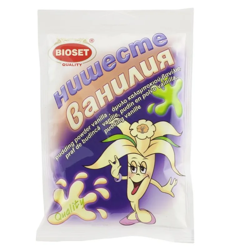 Budinca Vanilie, Bioset | 1 plic x 60 g BIOSET INFINITY — preț și oferte