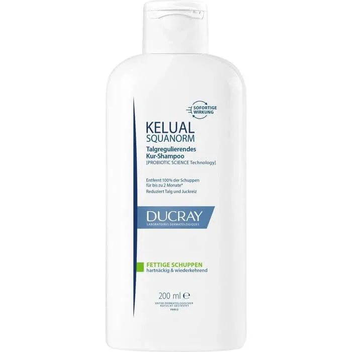 DUCRAY KELUAL SQUANORM Anti-mătreață Shamp.gras 200 ml — preț și oferte