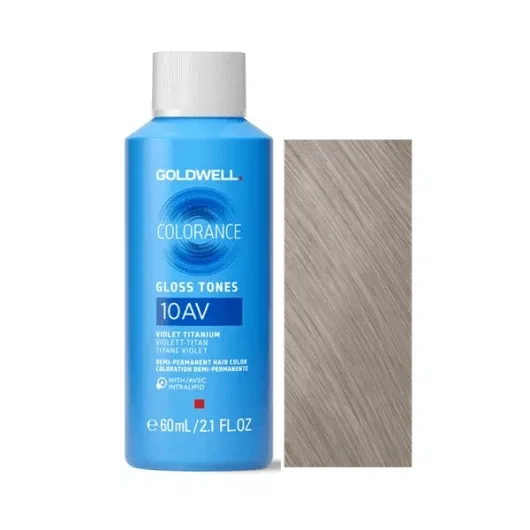 Vopsea de par demi-permanenta Goldwell Colorance Gloss Tones 10AV 60ml — preț și oferte