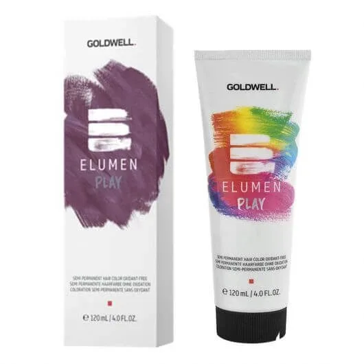 Vopsea de par semipermanenta Goldwell Elumen Play Metallic Purple 120ml — preț și oferte