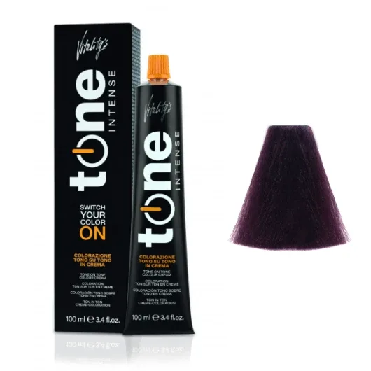 Vopsea semipermanenta de par Vitality's Tone Intense Deep Violet Chestnut fara amoniac — preț și oferte