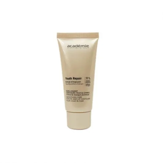 Crema tratament pentru conturul ochilor si al buzelor Academie Youth Repair Soin Lissant Contour des Yeux et Levres cu efect antirid 40 ml — preț și oferte