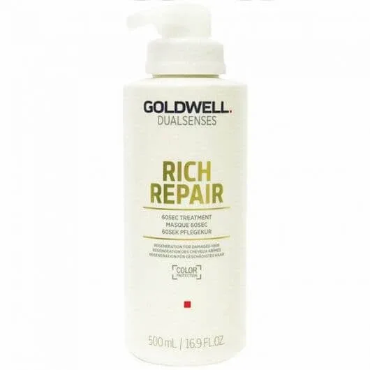 Tratament de par Goldwell Dualsenses 60sec Rich Repair 500ml — preț și oferte