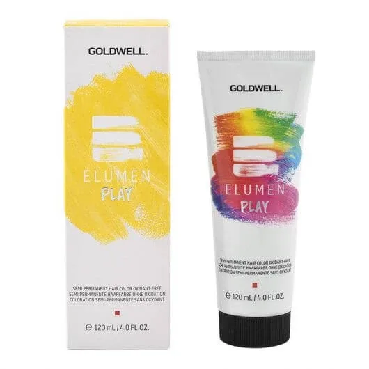 Vopsea de par semipermanenta Goldwell Elumen Play Galben 120ml — preț și oferte