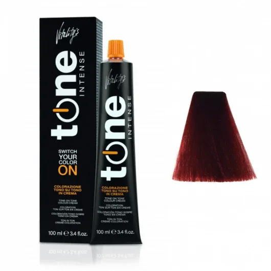 Vopsea semipermanenta de par Vitality's Tone Shine Dark Red Blonde fara amoniac 100ml — preț și oferte