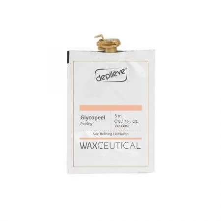 Exfoliant cu acid glicolic pre-epilare zone intime Depil Waxceutical Glycopeel, 10 x 5 ml, Depileve — preț și oferte