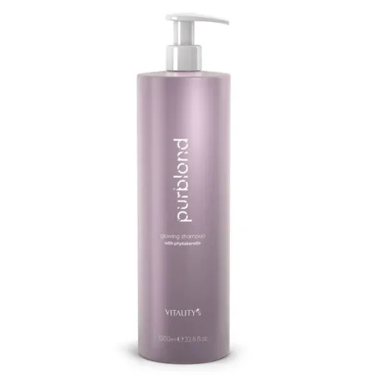 Sampon pentru par blond Vitality's PurBlond Glowing Shampoo 1000ml — preț și oferte
