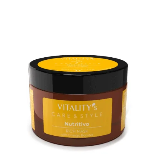 Masca pentru par uscat Vitality's Care&Style Nutritivo Rich Mask 200ml — preț și oferte