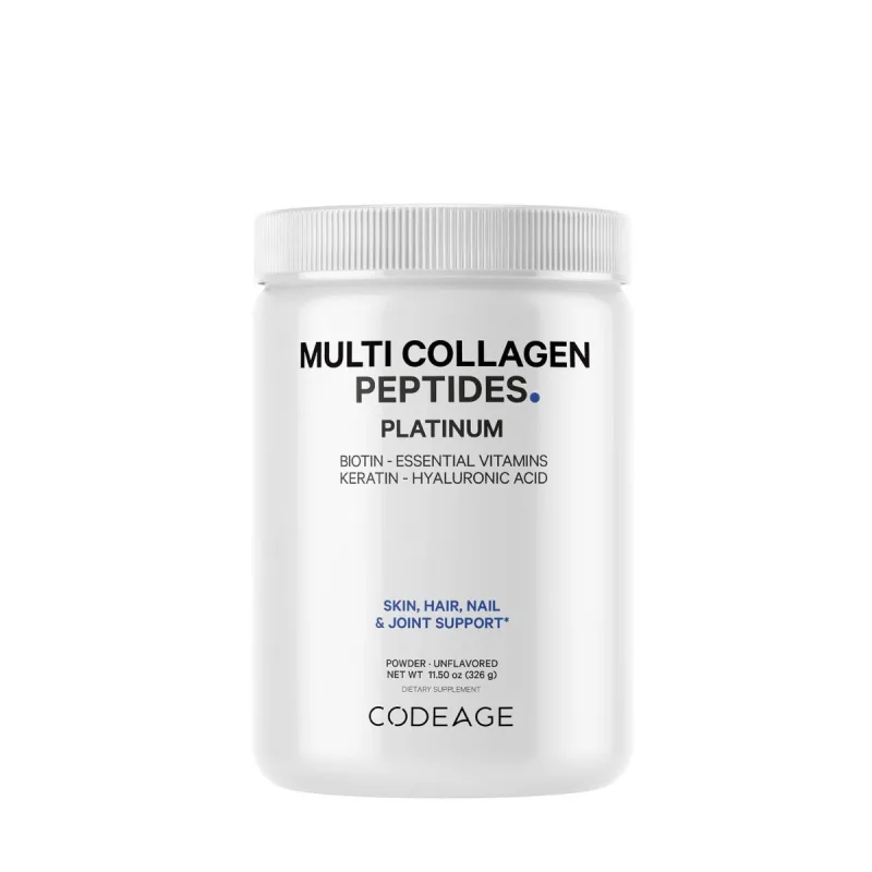 GNC CODEAGE PLATINUM MULTI COLLAGEN PEPTIDES UNFLAVORED 323G 585034 — preț și oferte