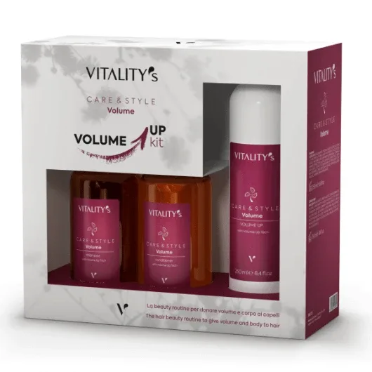 Set de par pentru volum Vitality's Care&Style Volume Up 3 x 250ml — preț și oferte