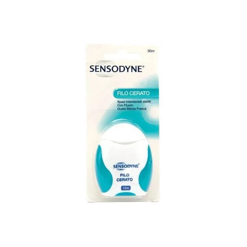 Sensodyne Ață dentară cerată cu aromă de mentă proaspătă, 30 m — preț și oferte