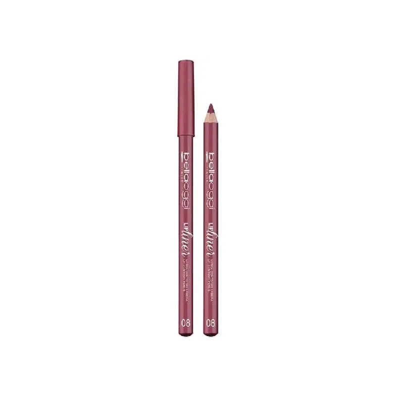 Bellaoggi Contur de buze – creion de buze mat nr. 08 violet — preț și oferte