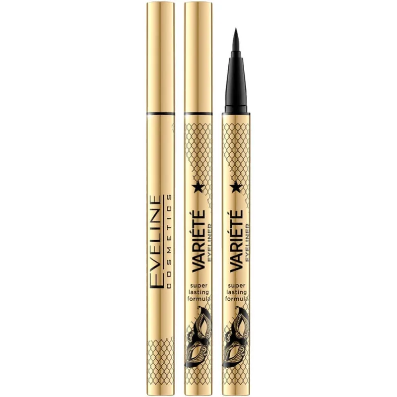 Eveline Cosmetics Variete Eyeliner Waterproof Eyeliner Ultra Black, 2 g — preț și oferte