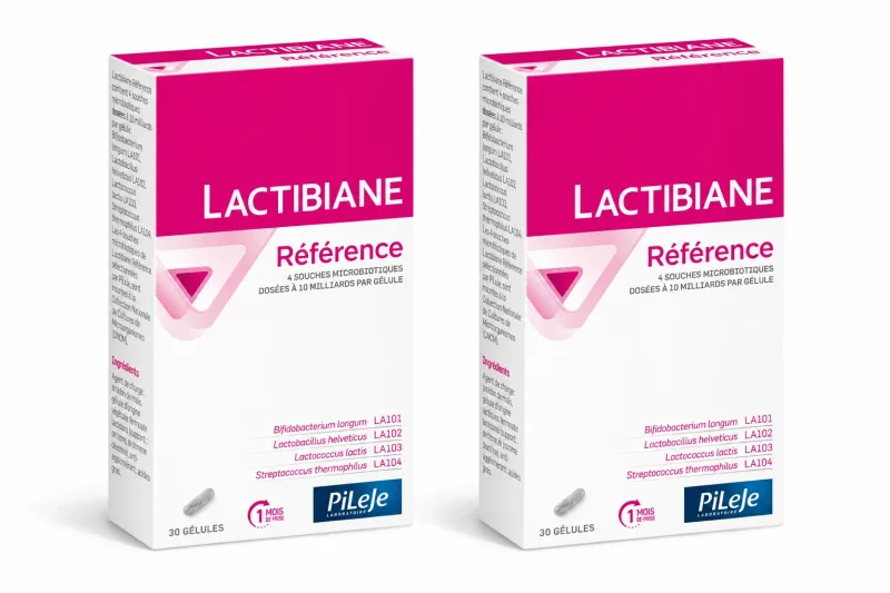 Microbiotice Lactibiane Référence, 2x30 capsule, Pileje — preț și oferte