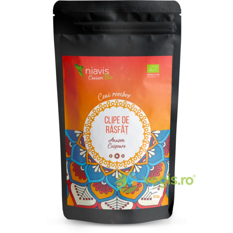Ceai Clipe de Rasfat Ecologic/Bio 50g NIAVIS — preț și oferte