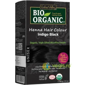 Vopsea de Par Henna Soft Black Bio 100g