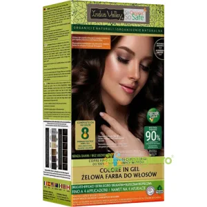 Vopsea de Par Henna Gel 5.4 Cupru Mahon 220g