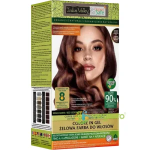 Vopsea de Par Henna Gel 7.4 Blond Inchis Aramiu 220g