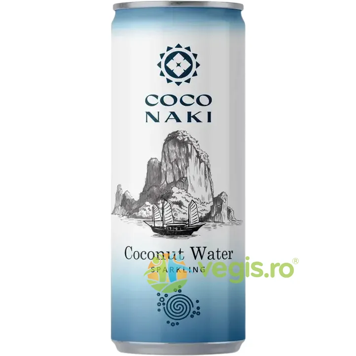 Apa de Cocos Carbogazoasa 320ml COCONAKI — preț și oferte